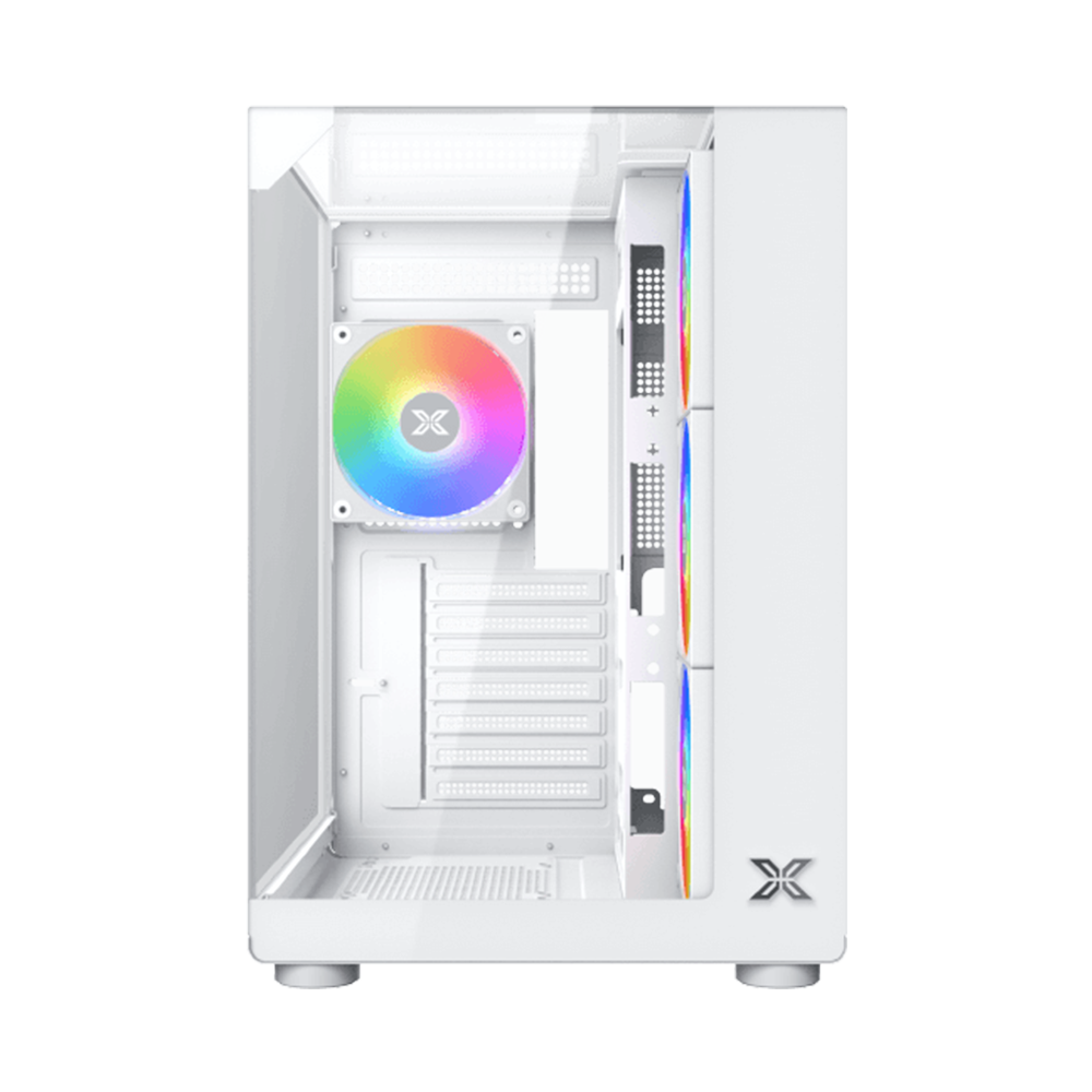 XIGMTEK Aqua Compact Arctic ATX Case - White