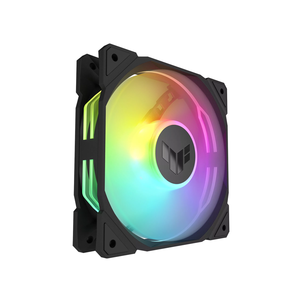 ASUS TUF Gaming TR120 ARGB Triple Pack Case Fan - Black