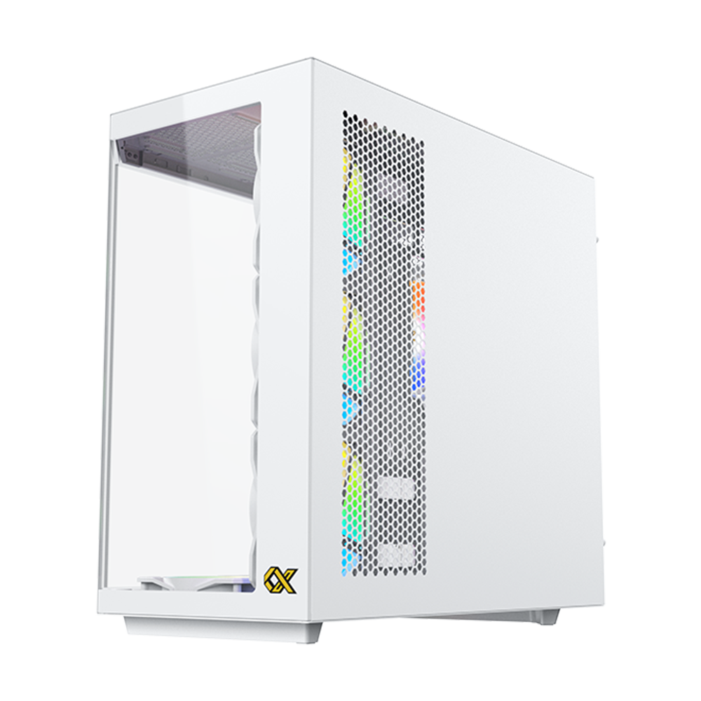 XIGMATEK CUBI II ARCTIC Type C ATX Case - White