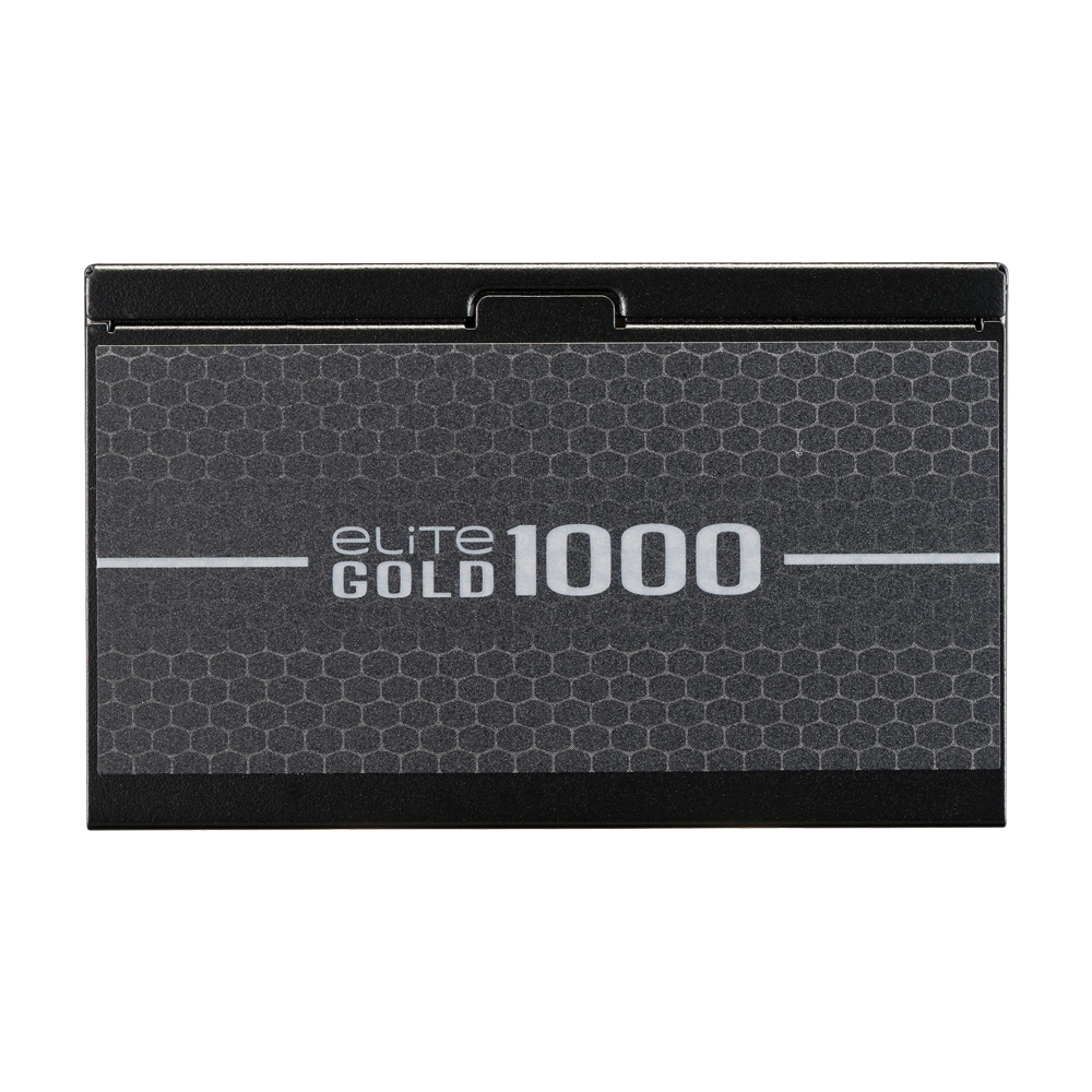 Cooler Master Elite Gold 1000W 80 PLUS GOLD Fully Modular ATX 3.1 Power Supply - Black