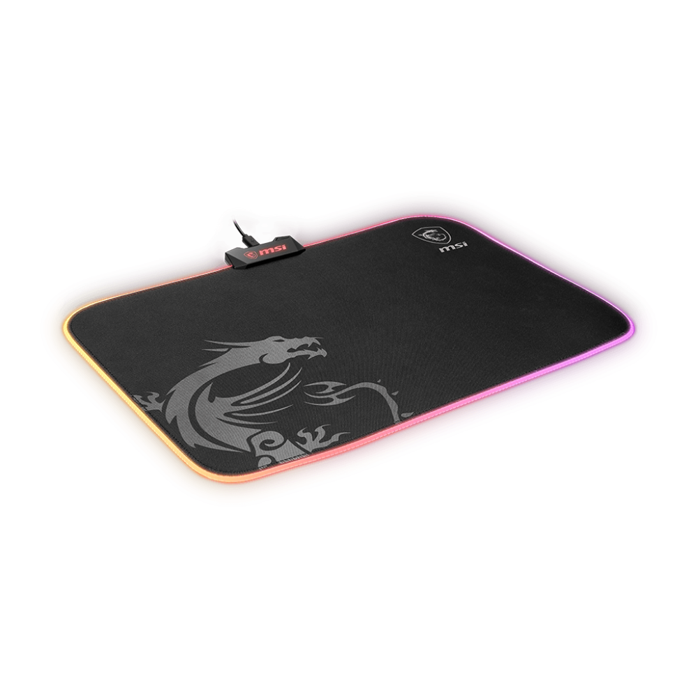 MSI AGILITY GD60 Wired RGB Mousepad - Black