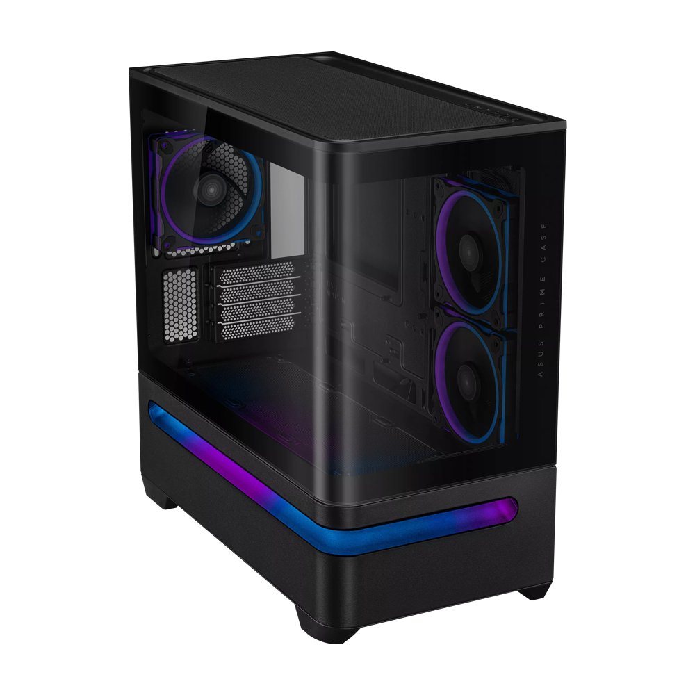 ASUS Prime AP202 ARGB mATX Case - Black