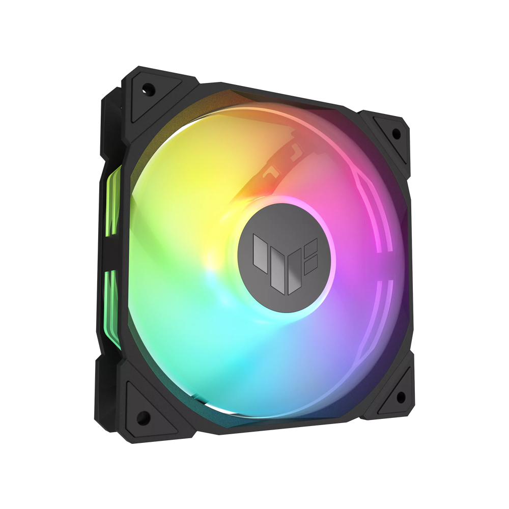 ASUS TUF Gaming TR120 ARGB Reverse Single Pack Fan - Black