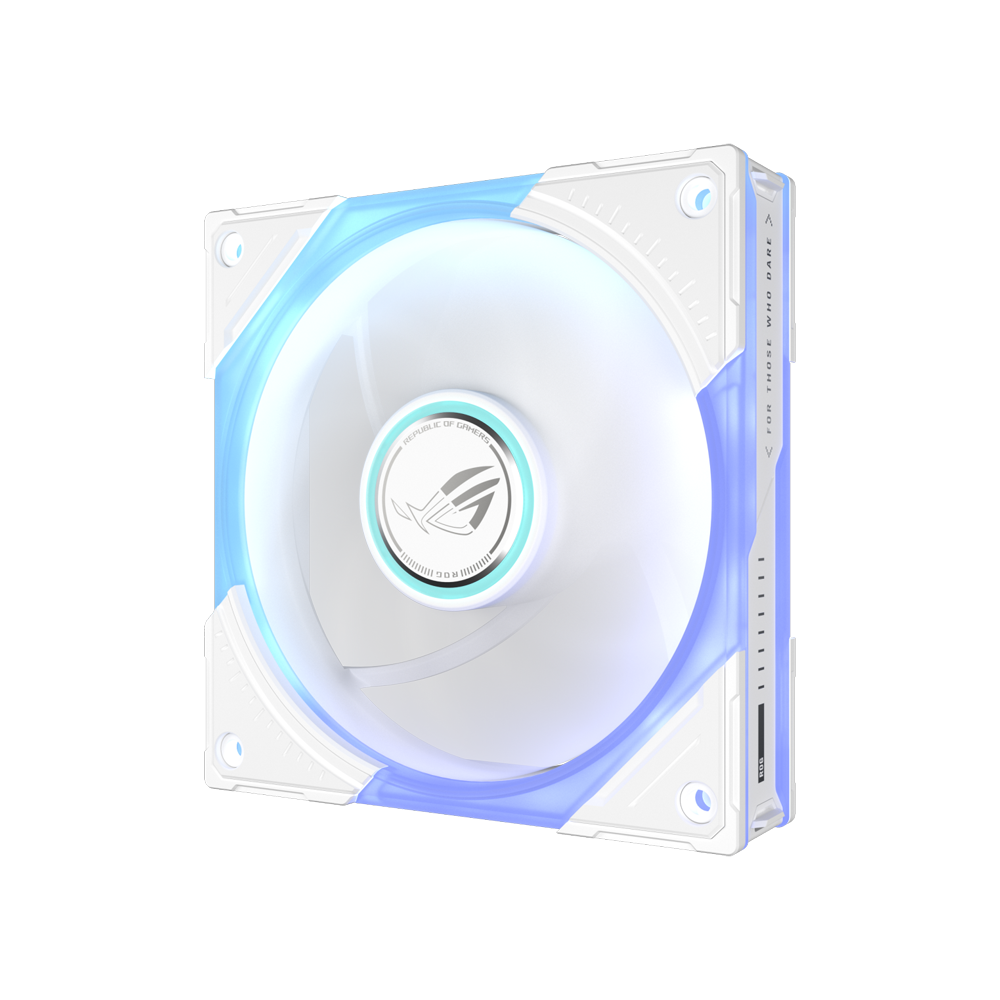 ASUS ROG EURUX GR120 ARGB Reverse Single Fan - White