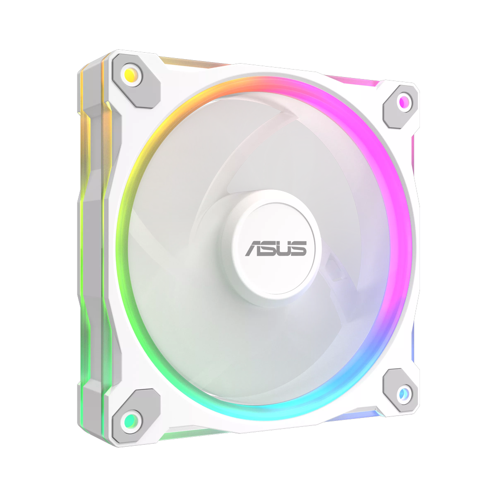 ASUS PRIME MR120 ARGB Single Fan - White