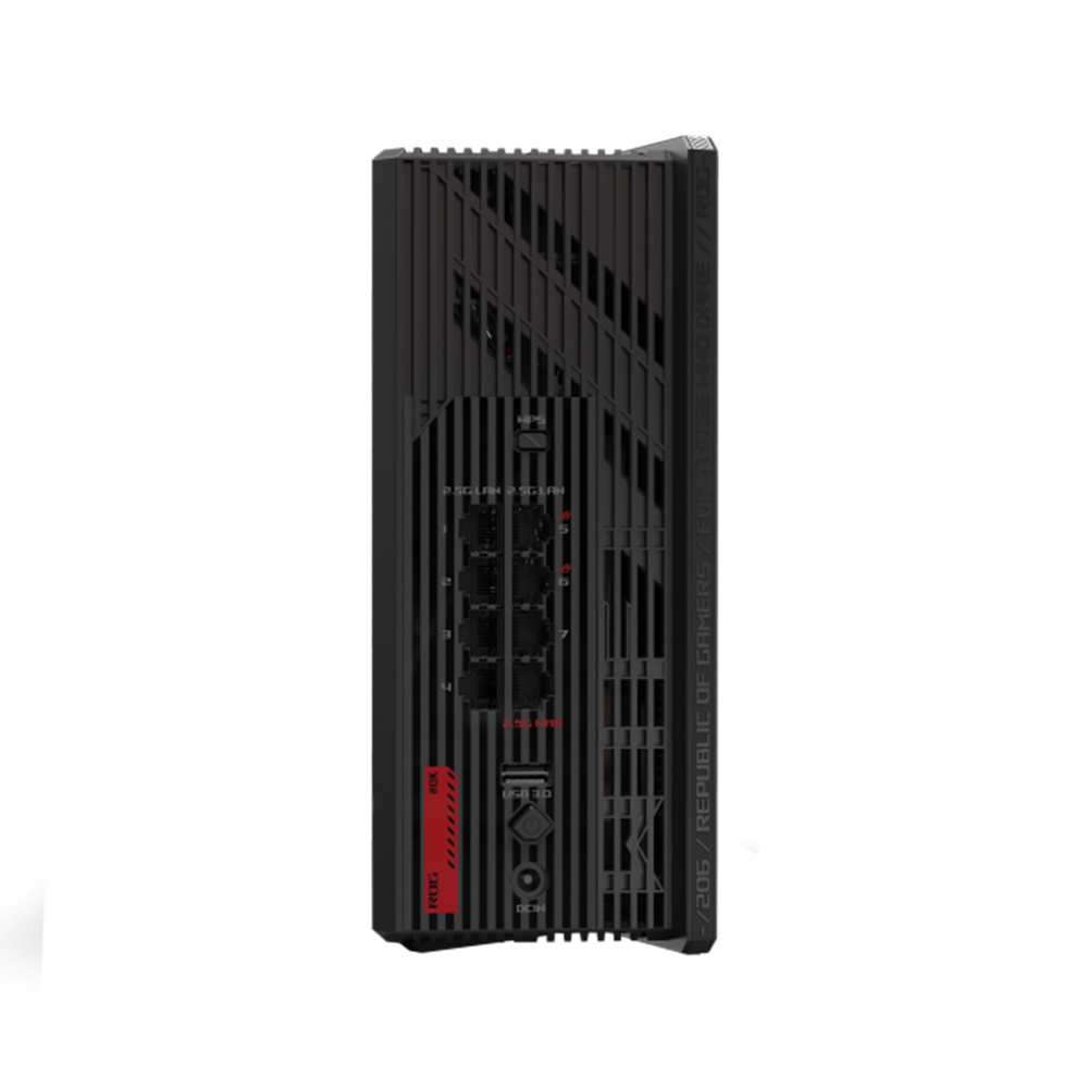 ASUS ROG STRIX GS-BE18000 Tri-Band WiFi 7 Gaming Router - Black