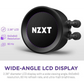 NZXT Kraken Elite 240 RGB 240mm AIO CPU Liquid Cooler With LCD Display - Black