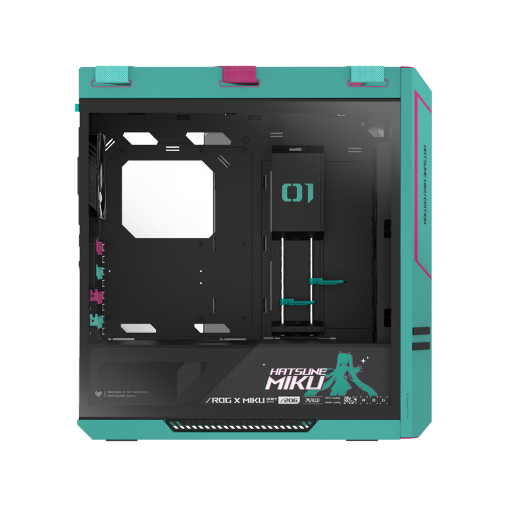 ASUS ROG STRIX HELIOS II GX601S HATSUNE Miku Edition ATX Mid Tower Case