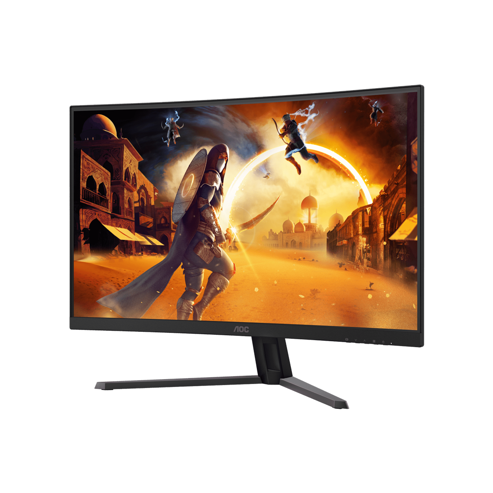 AOC CQ32G4E 32 Inch 180Hz QHD HDMI 2.0 0.5ms VA Gaming Monitor - Black