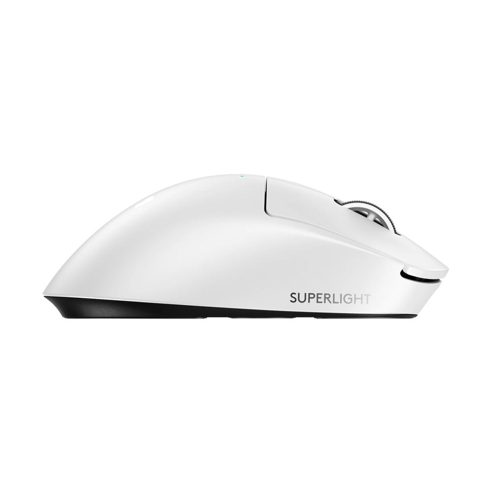 Logitech PRO X SUPERLIGHT 2 DEX Wireless Gaming Mouse - White