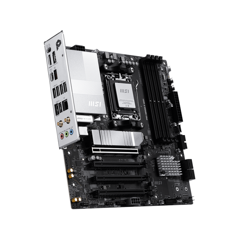 MSI PRO B850M-P WIFI DDR5 Motherboard - Black