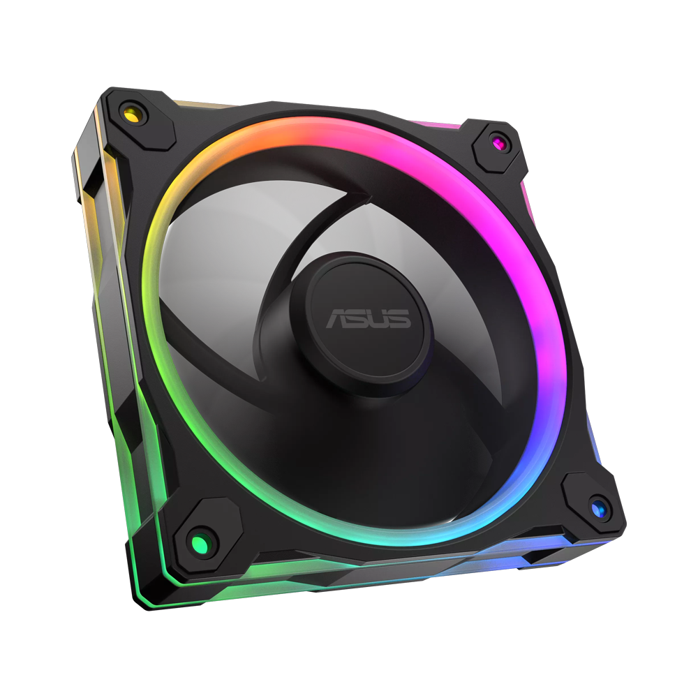 ASUS Prime MR120 ARGB Triple Pack Fan - Black
