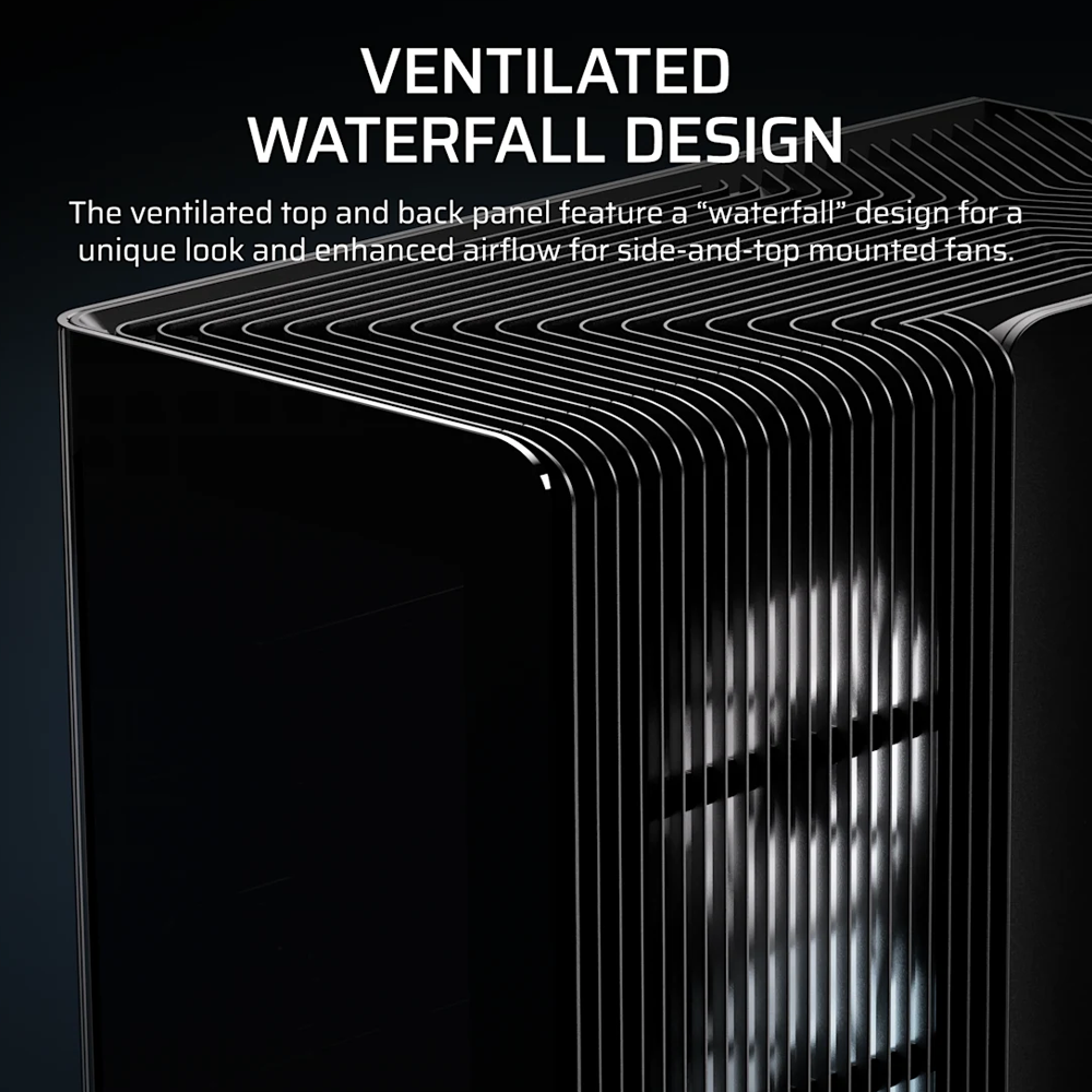 CORSAIR FRAME 4500X RS-R ARGB Panoramic Glass Mid Tower Case - Black