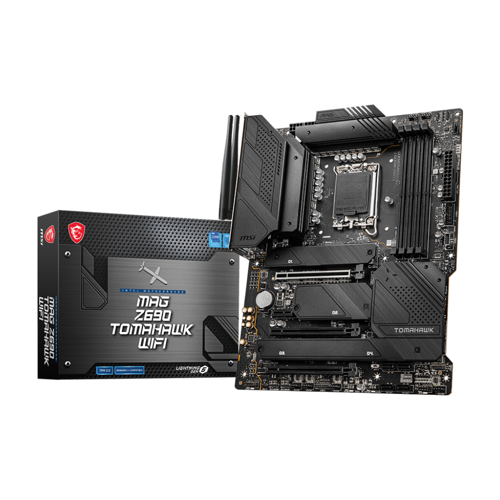 MSI MAG Z690 TOMAHAWK WIFI DDR5 ATX Motherboard - Black