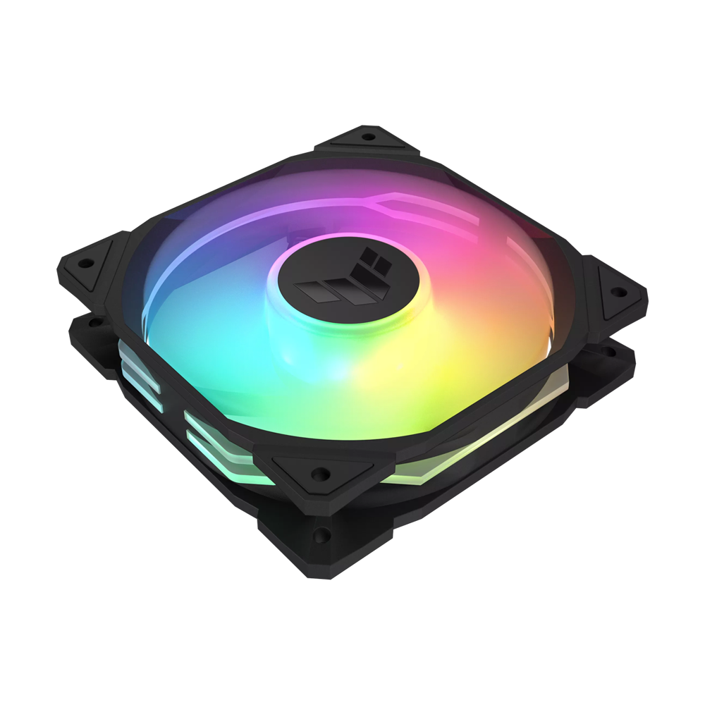 ASUS TUF Gaming TR120 ARGB Triple Pack Case Fan - Black