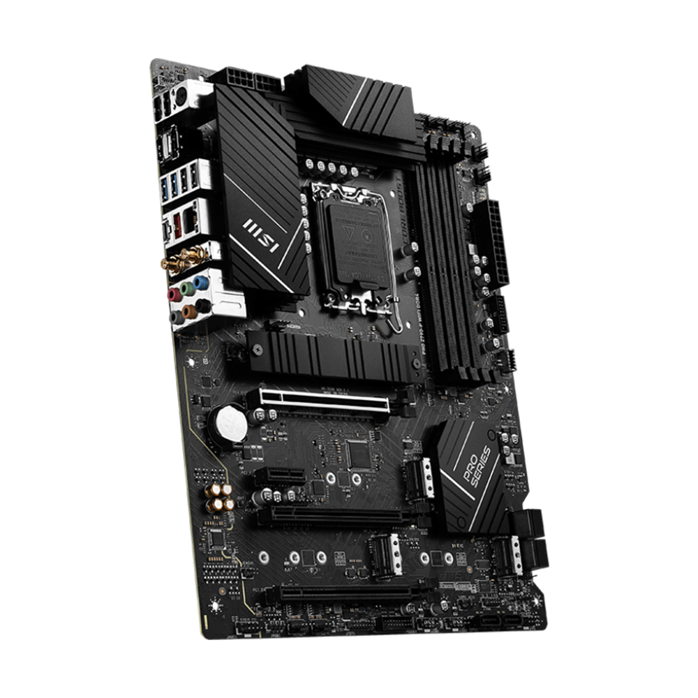 MSI PRO Z790-P WIFI DDR4 ATX Motherboard - Black