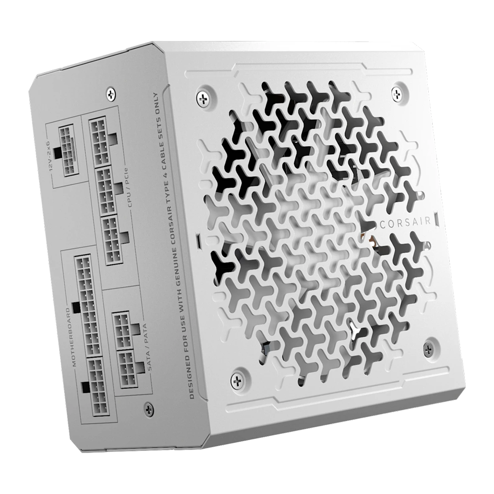 CORSAIR RMe Series RM750e Fully Modular Low-Noise ATX Power Supply - White