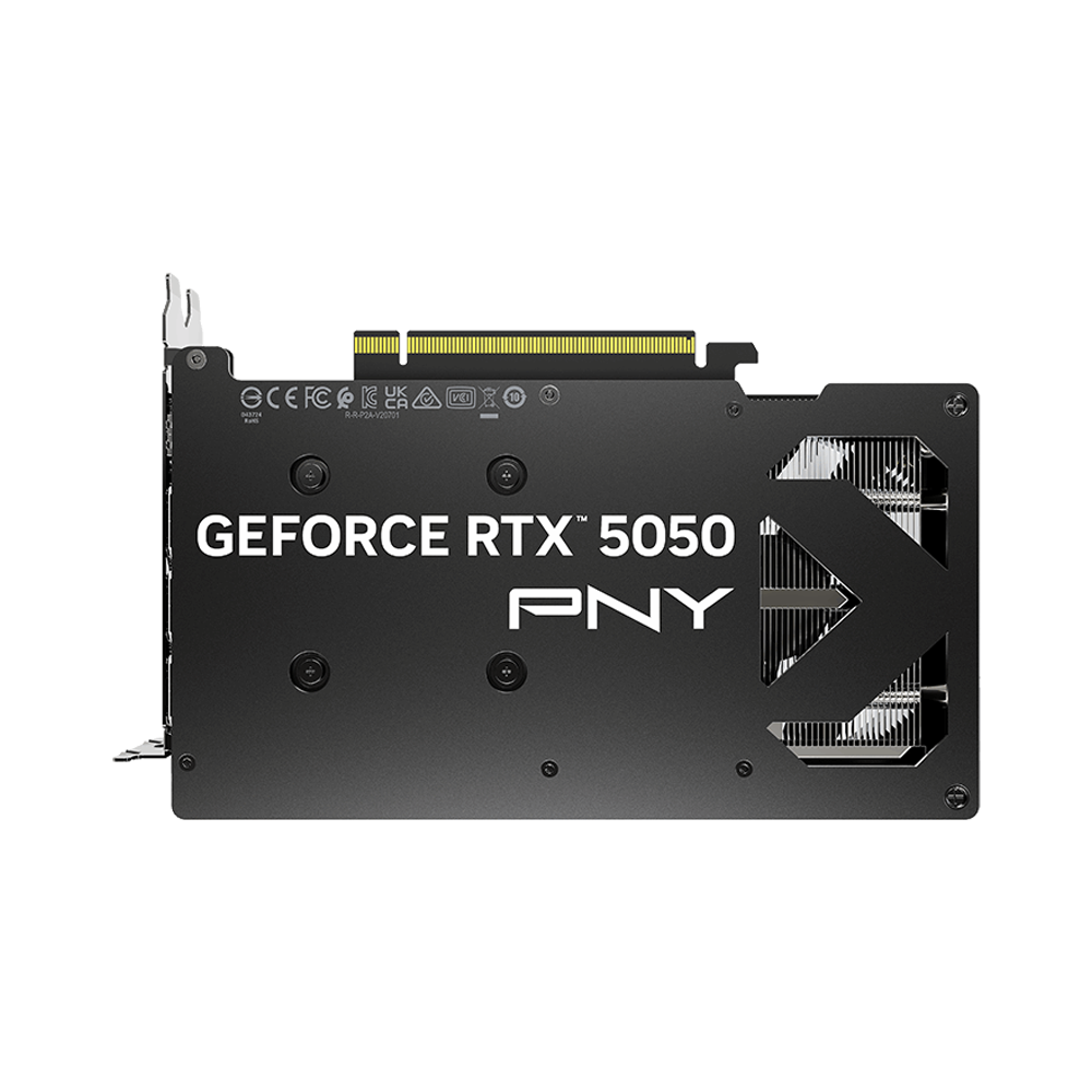 PNY GeForce RTX 5050 8GB Dual Fan Graphics Card - Black