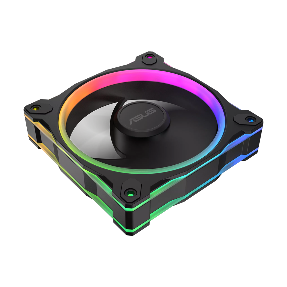 ASUS PRIME MR120 ARGB Reverse Single Fan - Black