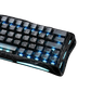 GravaStar Mercury V60 Pro 60% Hall Effect Magnetic Switch Gaming Keyboard Special Edition - Cyber Frost -Black