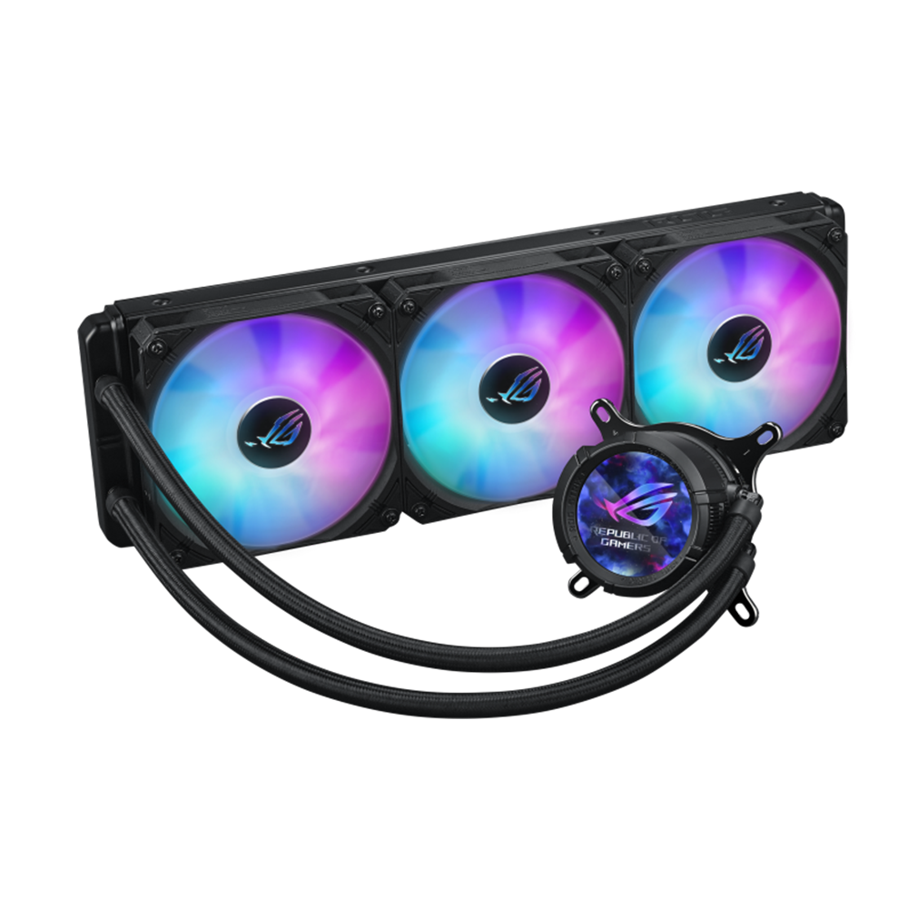 ASUS ROG STRIX LC III 360 ARGB LCD Liquid Cooler - Black
