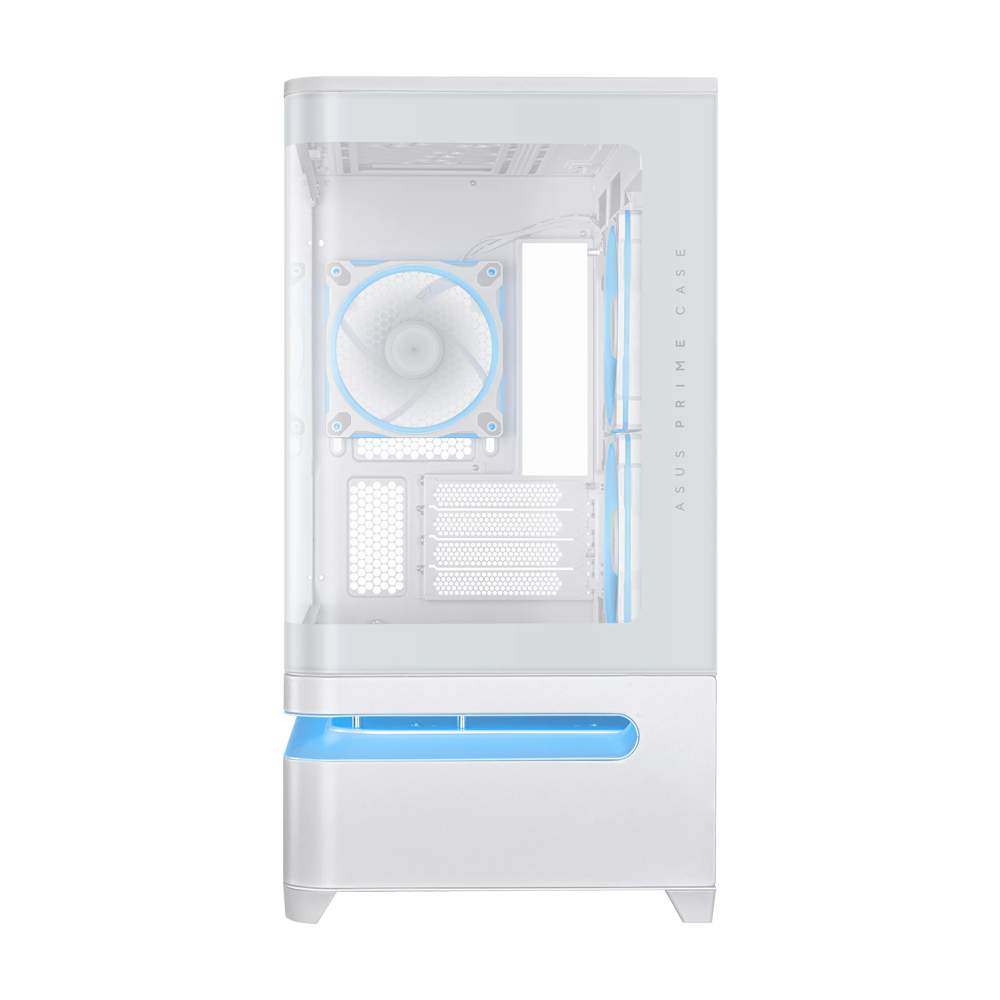 ASUS Prime AP202 ARGB mATX Case - White