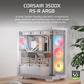 CORSAIR 3500X RS-R ARGB Mid Tower Case - White