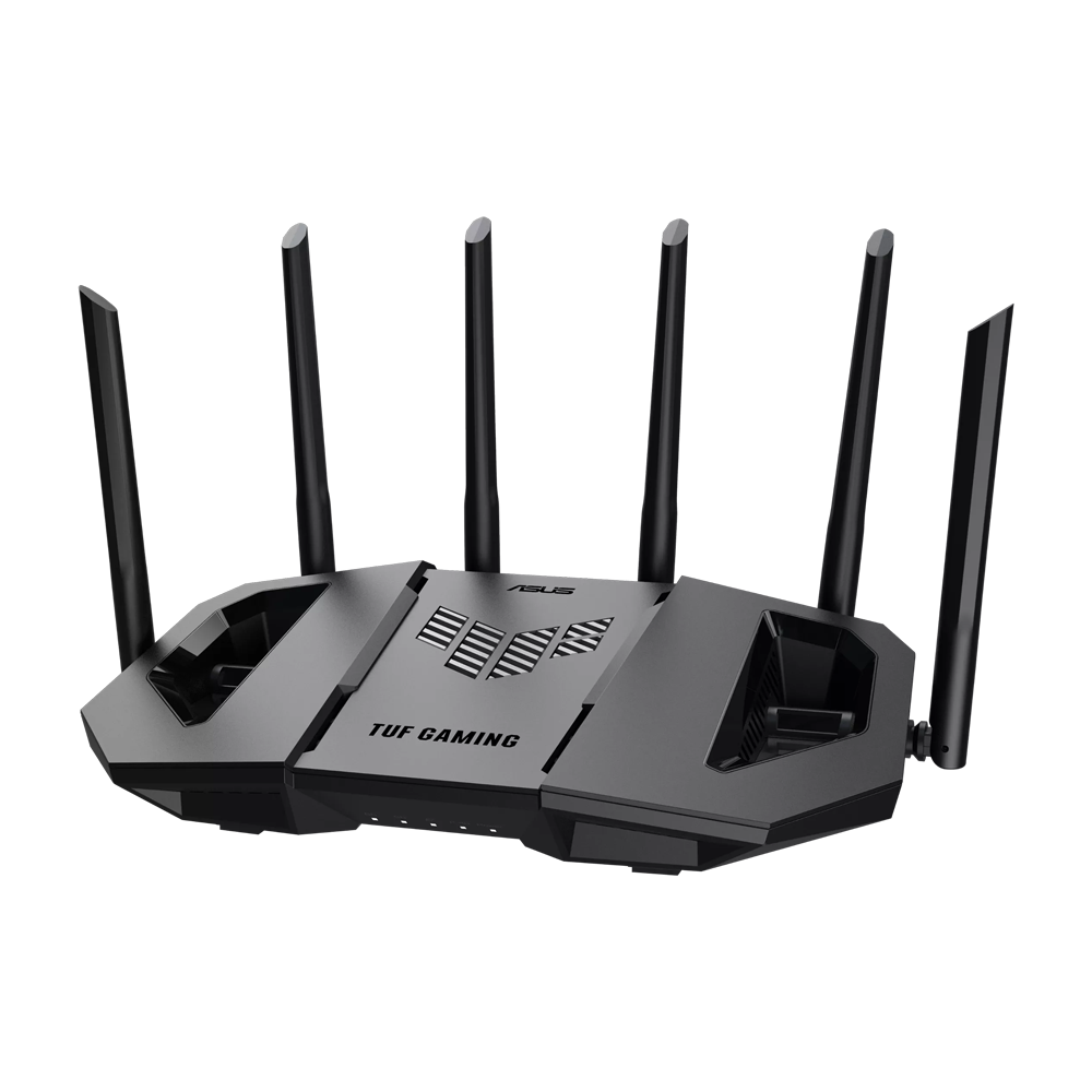 ASUS TUF Gaming BE9400 Tri Band WiFi 7 (802.11be) Extendable Gaming Router - Black