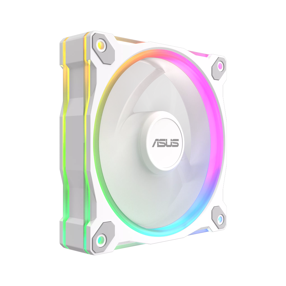 ASUS PRIME MR120 ARGB Triple Pack Fan - White