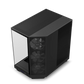 NZXT H6 Flow RGB (2023) Compact Dual-chamber ATX Case with RGB Fans - All Black