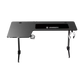 Gamvity Professional Gaming Desk L Shaped (1600*1000*750) - Left Black