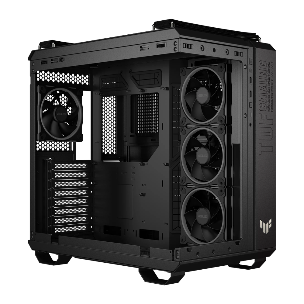 ASUS TUF Gaming GT502 HORIZON ARGB Panoramic ATX Mid Tower Case - Black