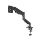 GAMEON GO-5500 Gas Mechanical Spring Single Monitor Arm - Black