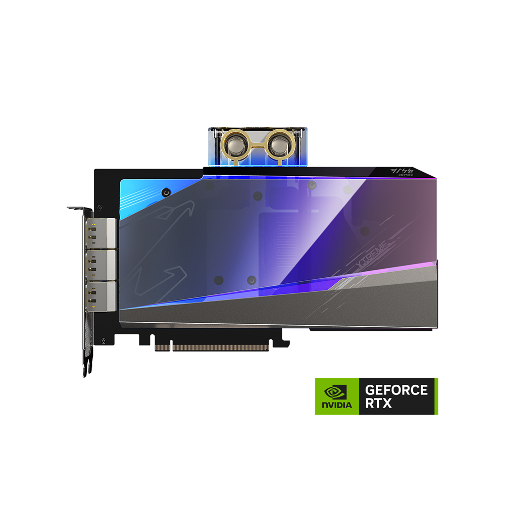 GIGABYTE AORUS GEFORCE RTX 3080 Ti XTREME WATERFORCE WB 12GB Graphics Card - Black
