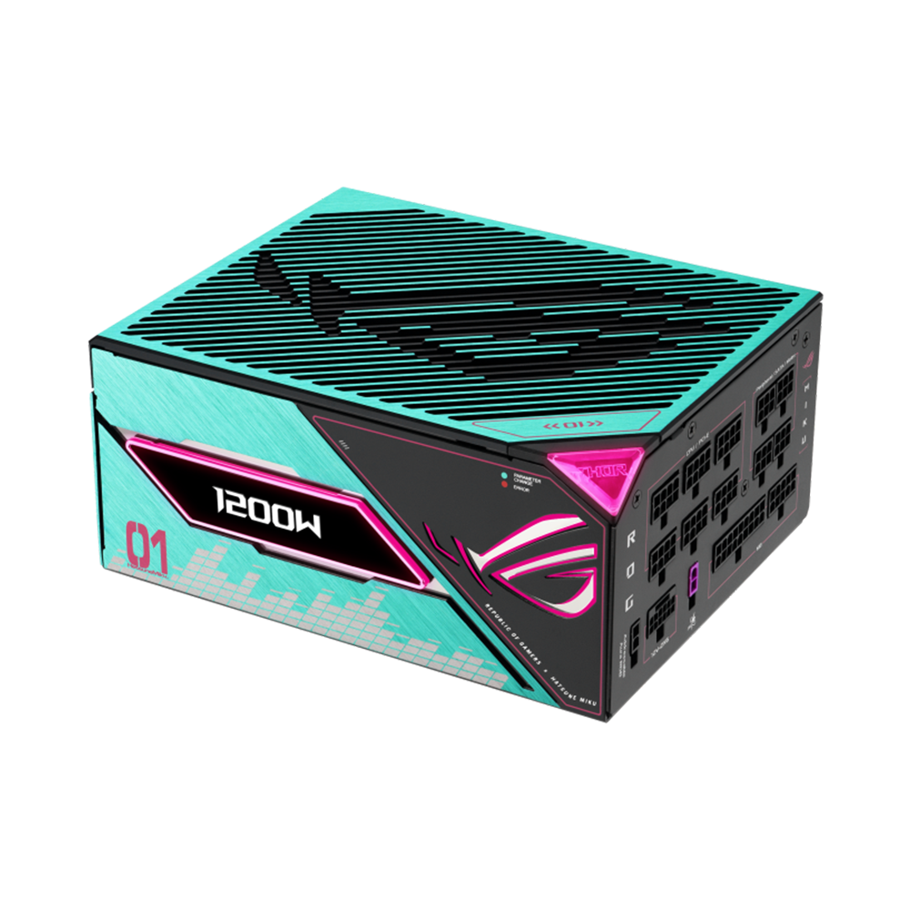 ASUS ROG THOR 1200W Platinum III ATX 3.1 Hatsune Miku Edition Power Supply Unit