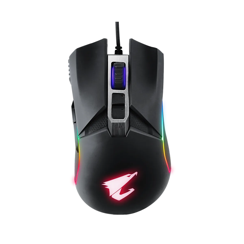 GIGABYTE AORUS M5 RGB Wired Gaming Mouse - Black