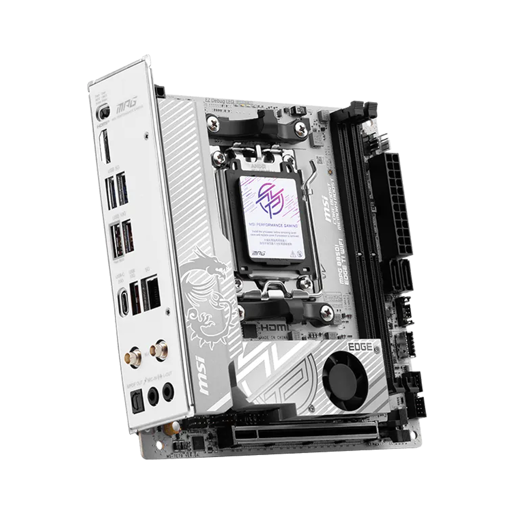 MSI MPG B850I EDGE TI WIFI DDR5 Motherboard - White
