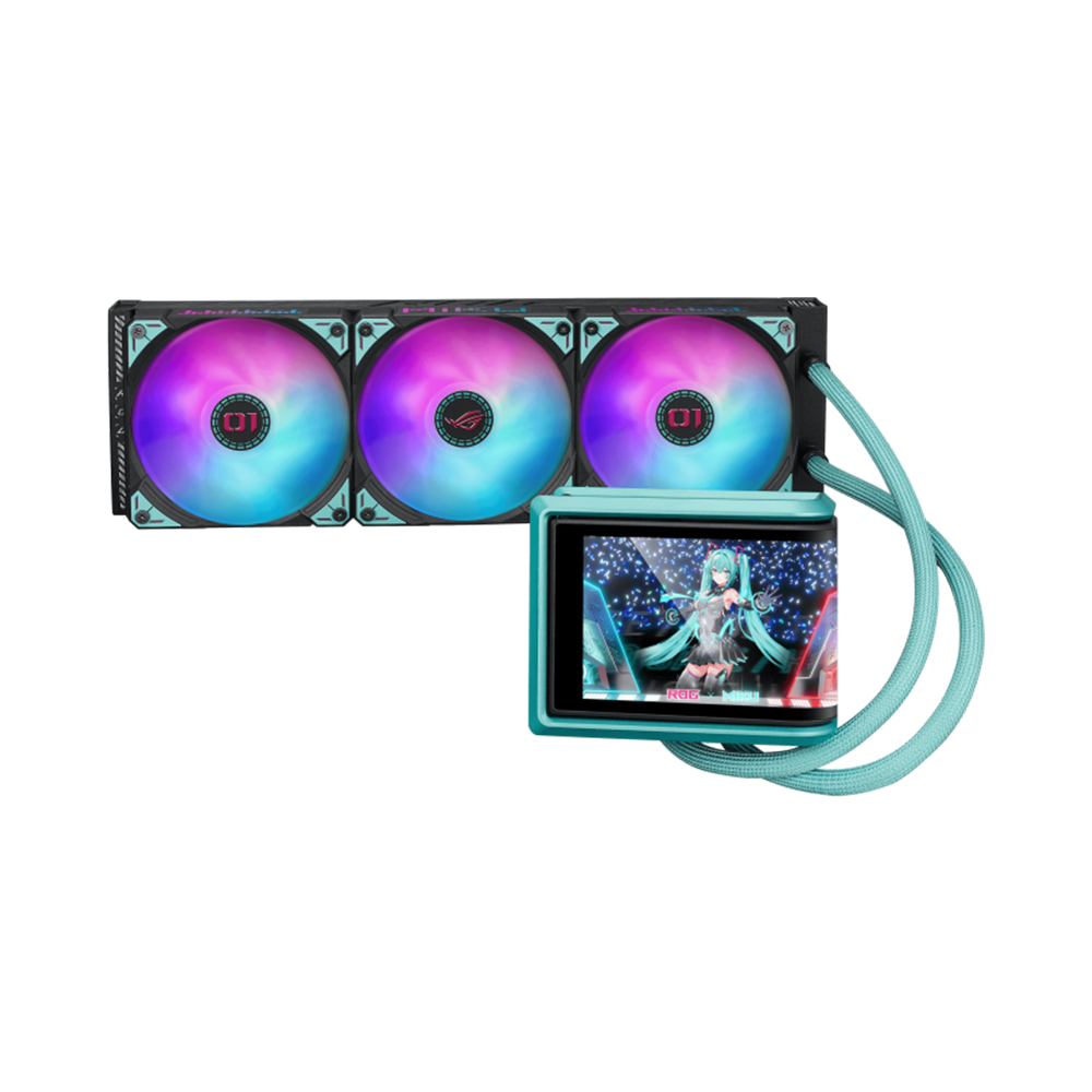 ASUS ROG RYUO IV 360 ARGB Miku Edition AIO Liquid CPU Cooler