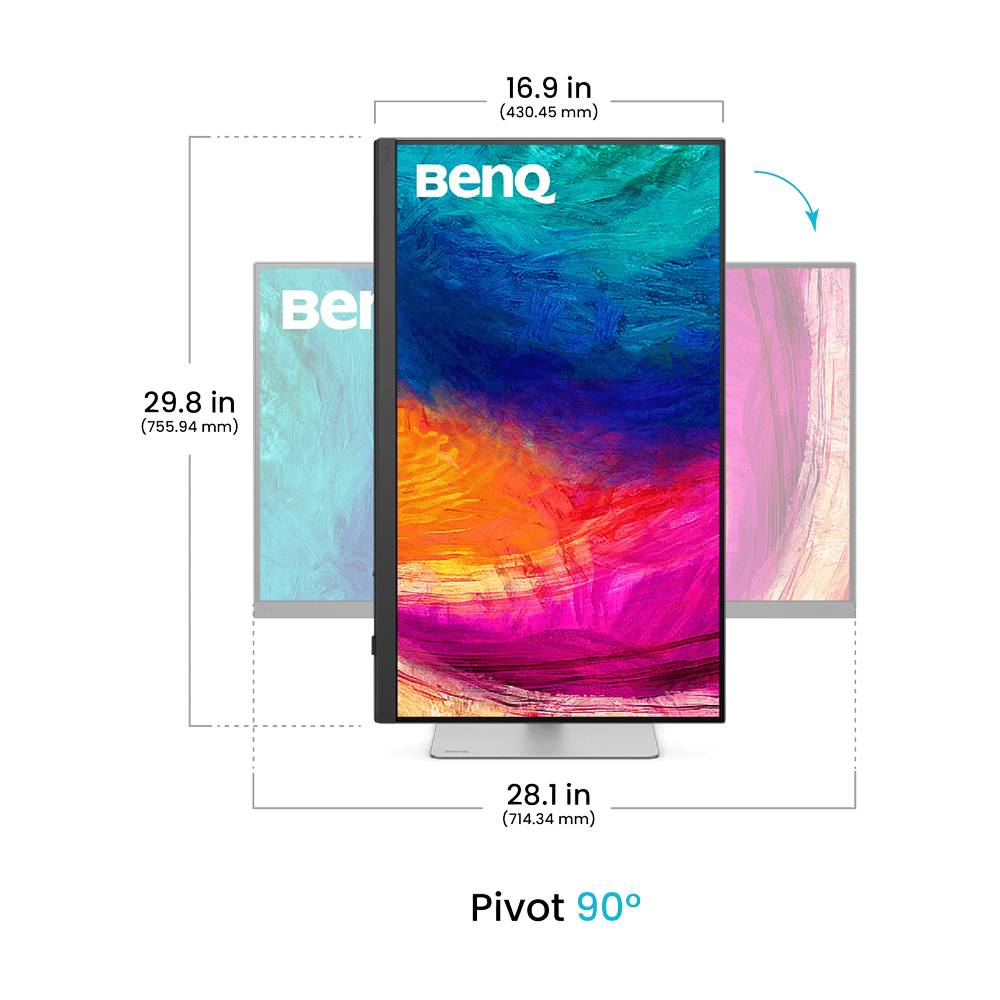 BENQ PD3226G - 32 Inch 4K UHD 144Hz 1ms HDMI 2.1 Gaming Monitor - Black