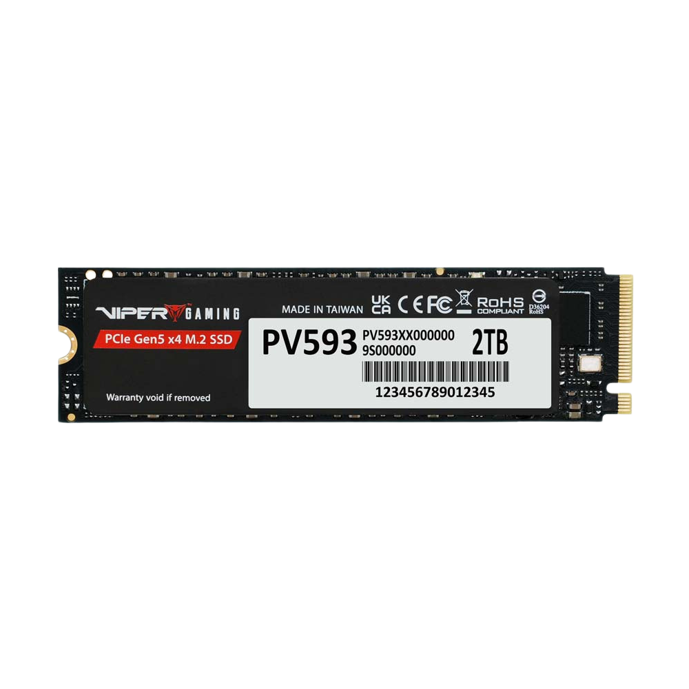 PATRIOT VIPER PV593 M.2 2280 PCIe GEN5X4 NVMe SSD (R:14,000 MB/s W:13,000 MB/s) - 2TB