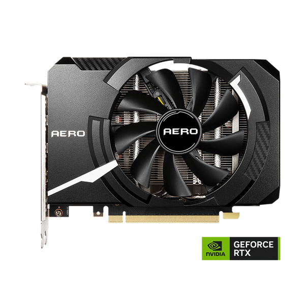MSI Nvidia GeForce RTX 3060 AERO ITX 12GB OC Graphics Card - Black