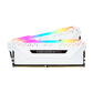 CORSAIR VENGEANCE RGB PRO 16GB(2 x 8GB) 3200MHz Memory Kit - White