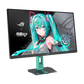 ASUS ROG STRIX XG27ACMEG-G 27 Inch 260Hz QHD HDMI 2.1 0.3ms Hatsune Miku Edition Fast IPS Gaming Monitor - Black