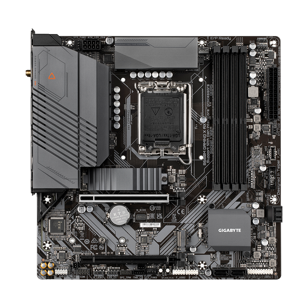 GIGABYTE B660M GAMING X AX DDR5 (rev 1.0) mATX Motherboard - Black