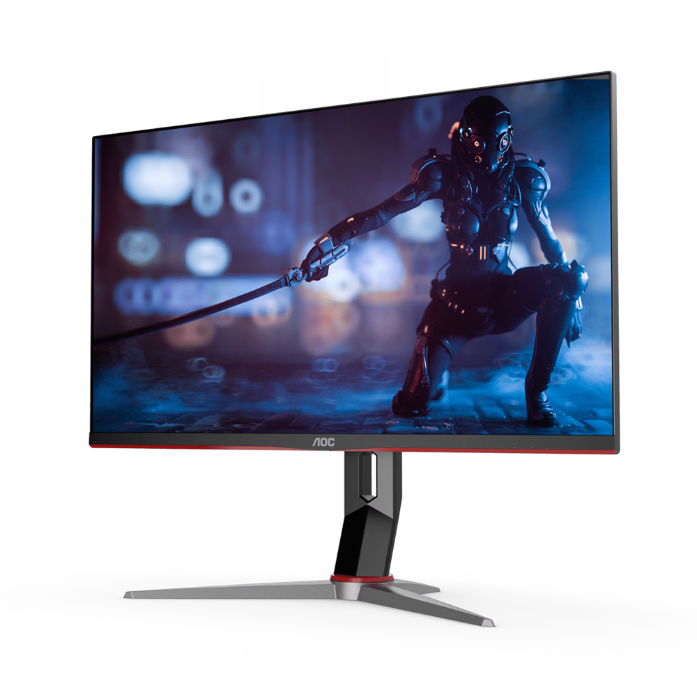 AOC U28G2X 28 Inch 144Hz 4K UHD HDMI 2.0 1ms IPS Gaming Monitor - Black