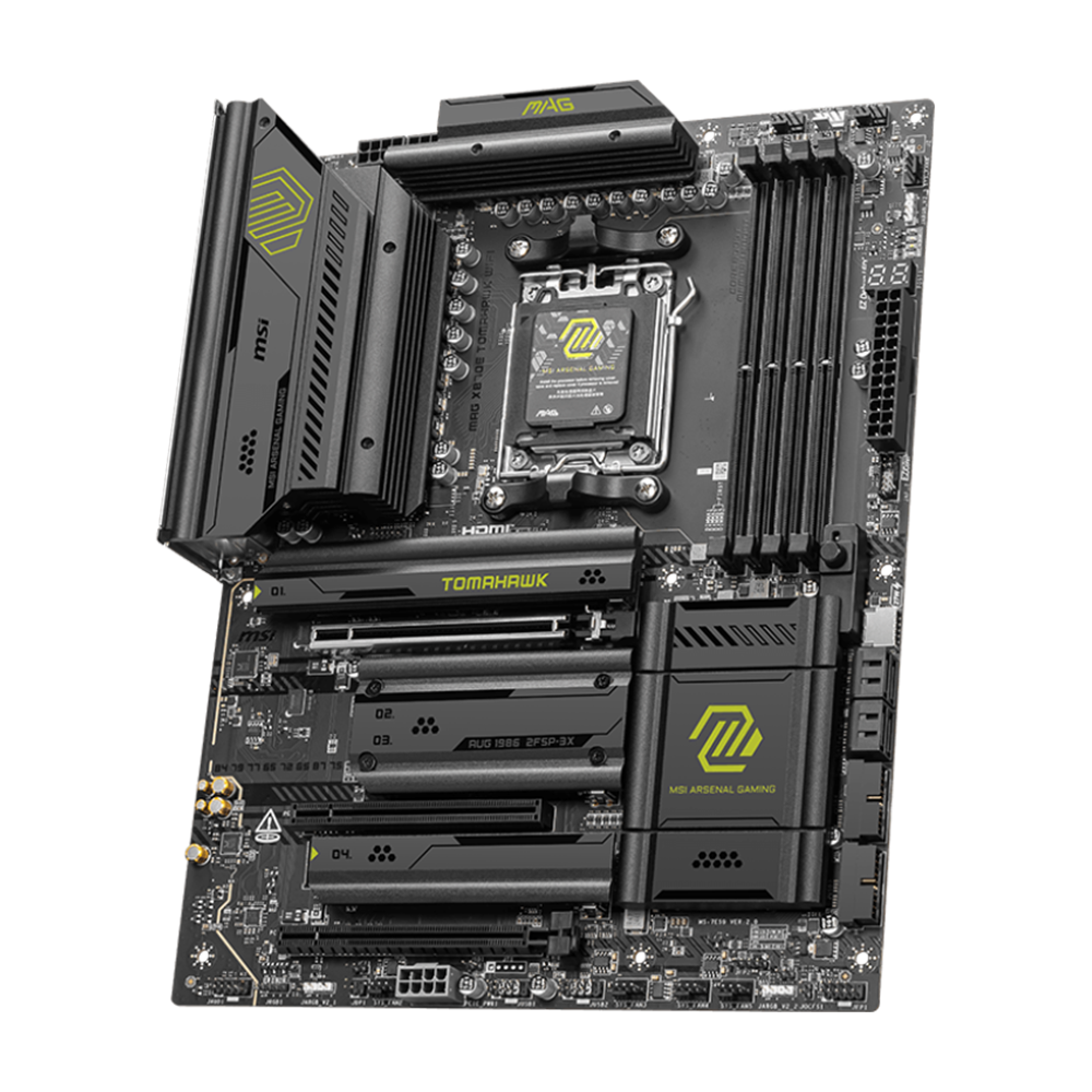 MSI MAG X870E TOMAHAWK WIFI DDR5 Motherboard - Black