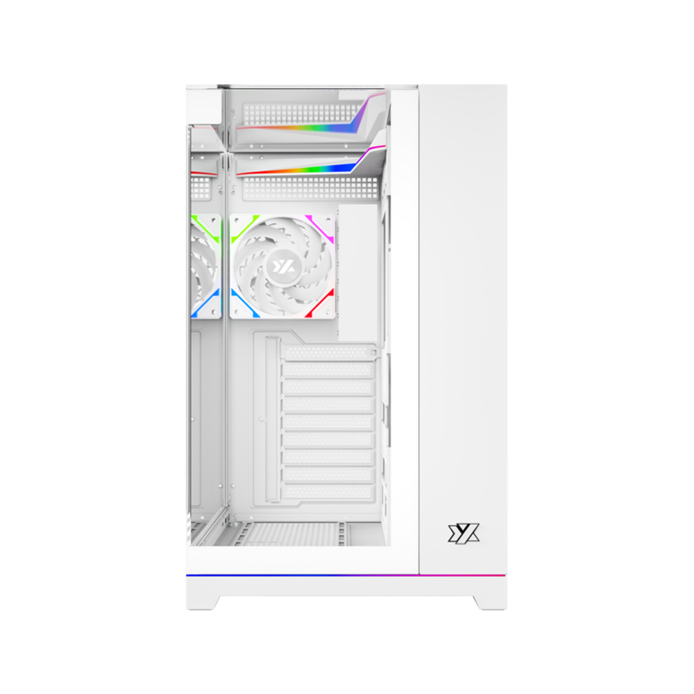 XYZ TESSERACT A-RGB ATX Case - White