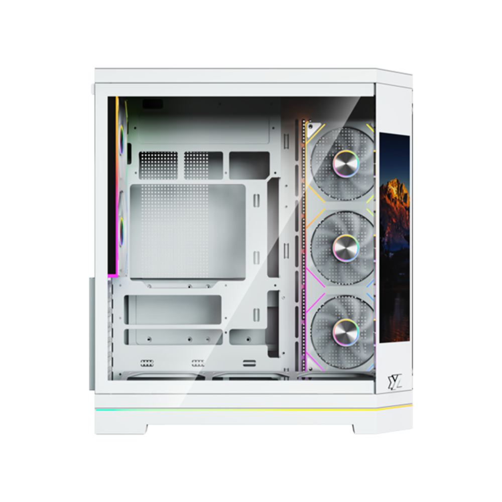 XYZ NEUTRON X PRO LCD ATX Case - White