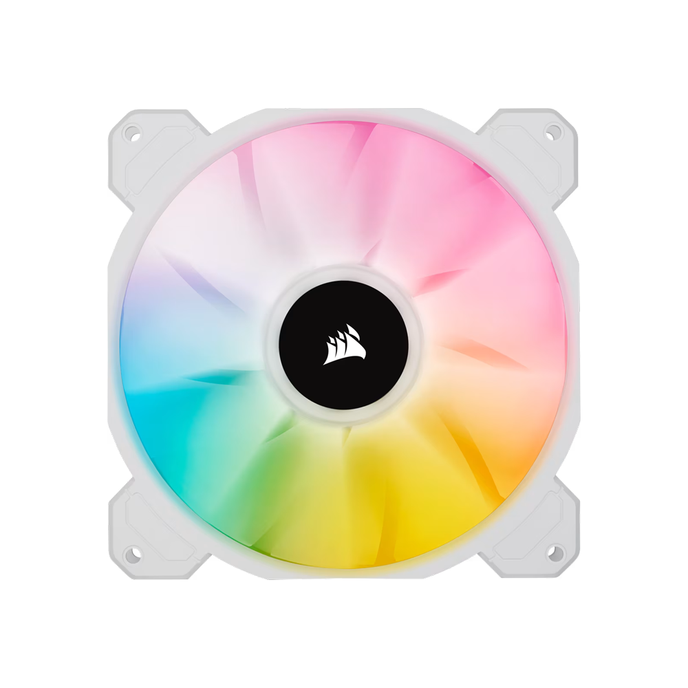 CORSAIR iCUE SP140 RGB ELITE Performance 140mm PWM Fan - White – Quadra ...