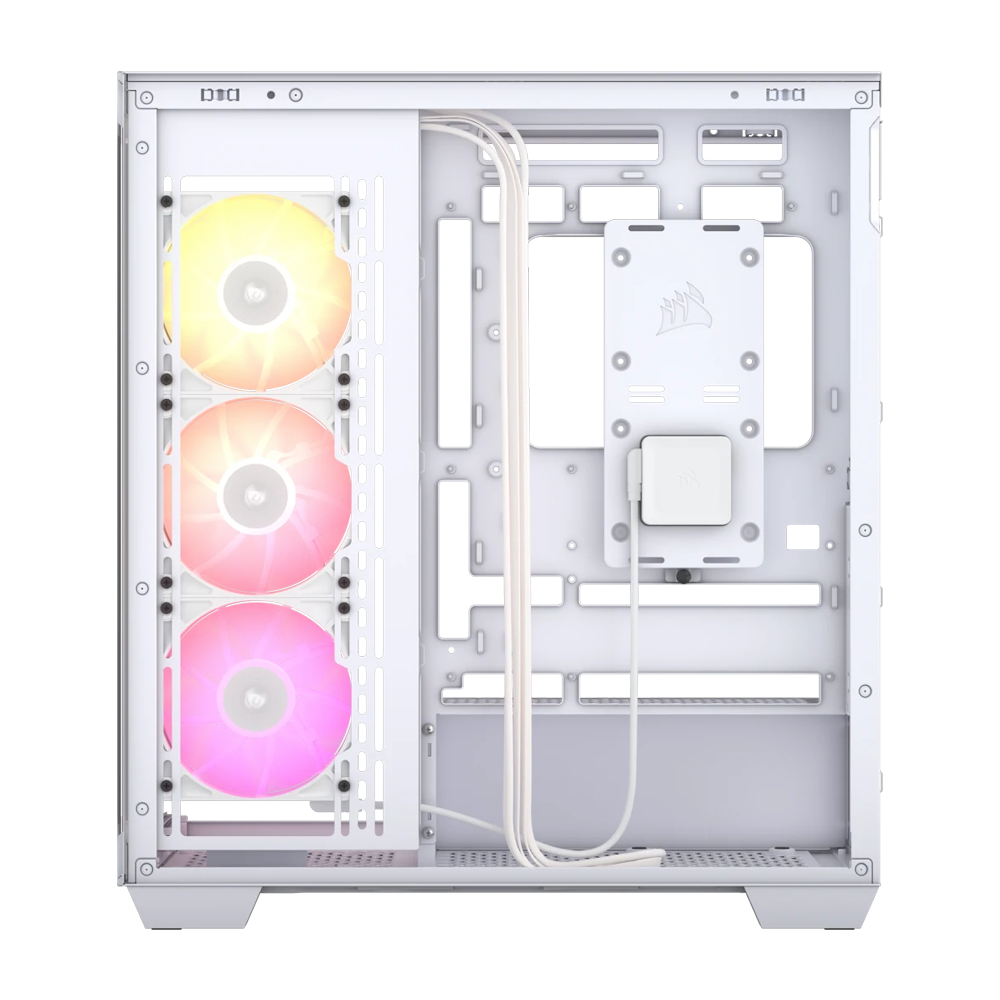 CORSAIR iCUE LINK 3500X RGB Mid Tower Case - White